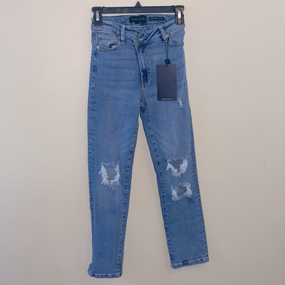 NWT Kendall+Kylie The Icon High Rise Straight